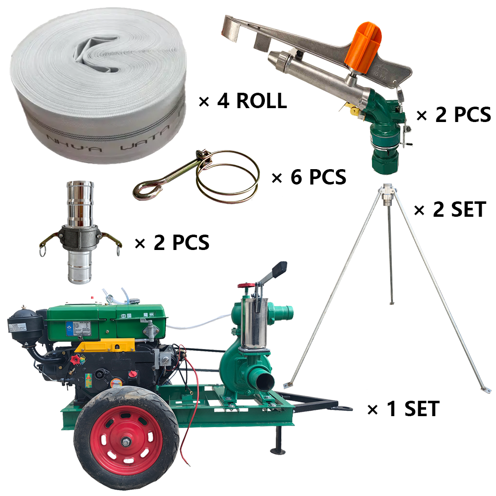 十堰程瑞达PY40摇臂喷枪灌溉套装